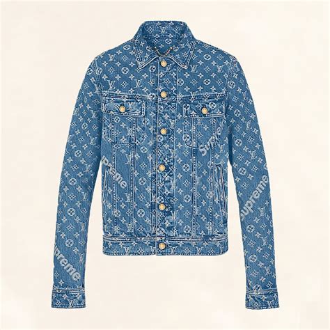 supreme louis vuitton jas|louis vuitton supreme jacket price.